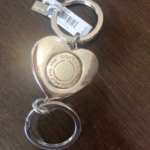 Coach Other - πSALE NEW Heart Coach Key Chain Lock Coach Other - πSALE NEW Heart Coach Key Chain Lock